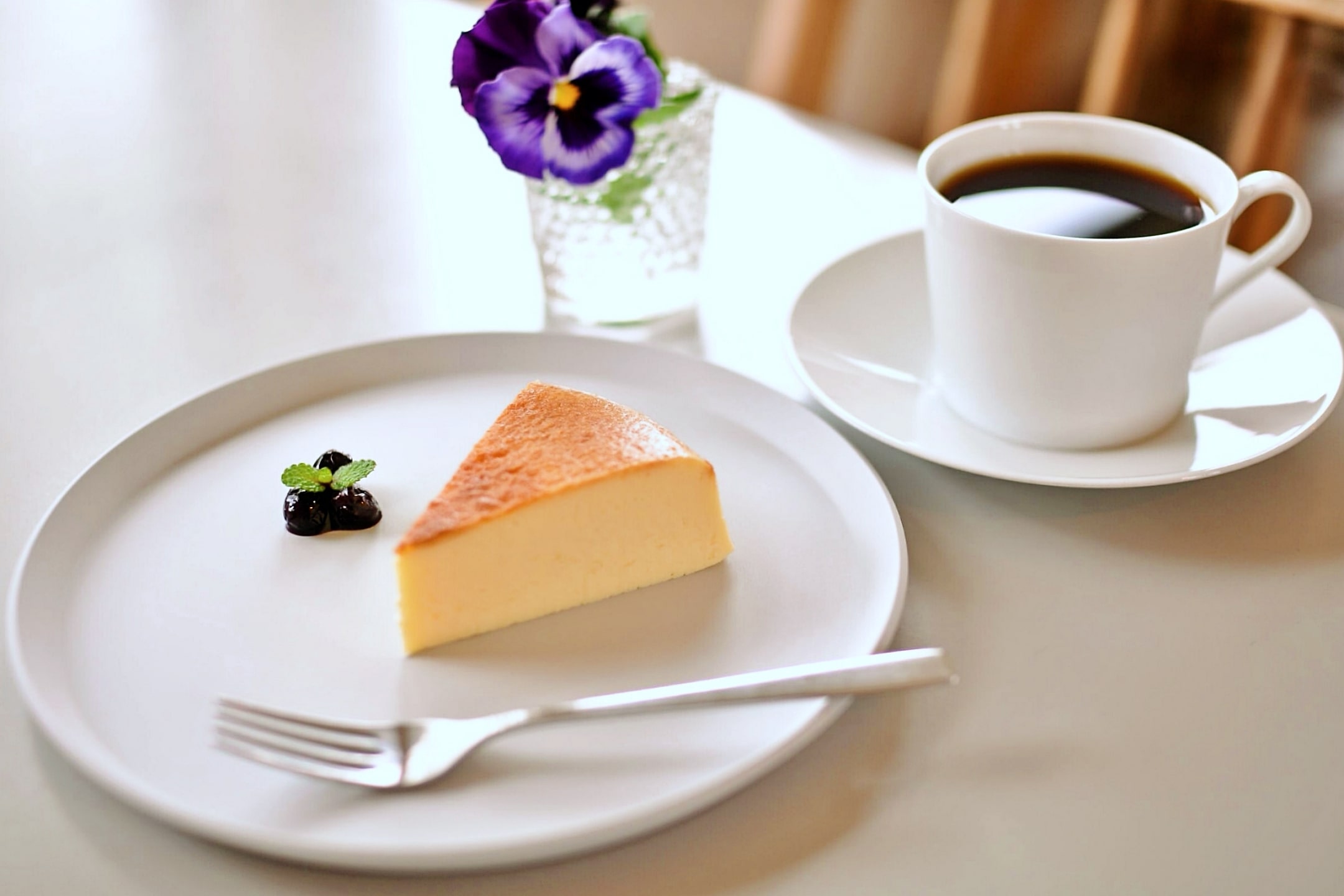 チーズケーキ＆コーヒー